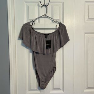 Forever 21 off the shoulder bodysuit